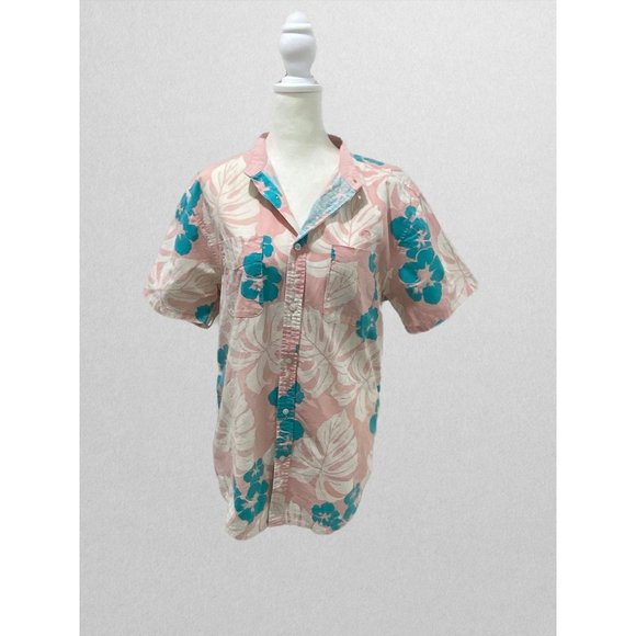 10.Deep Other - 10 Deep Men's Floral Beach Bum Stand Collar Shirt